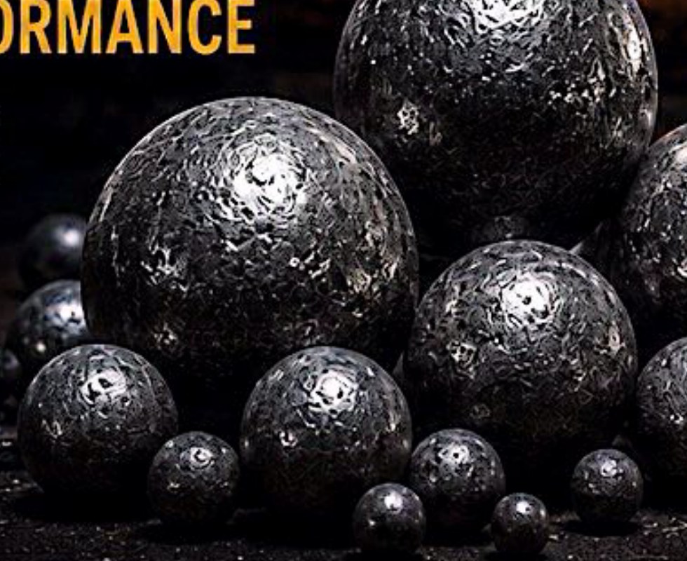 Steel grinding balls